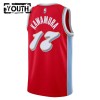 Dječji NBA Dres Memphis Grizzlies Yuki Kawamura Nike 2024-25 City Edition Crvena Swingman